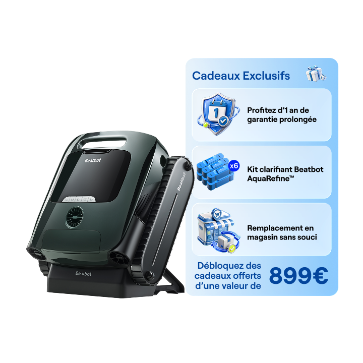 Beatbot AquaSense 2 Pro AI robotic pool cleanner — vue 1