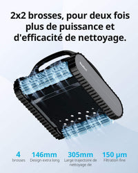 Robot nettoyeur de piscine AquaSense® Beatbot